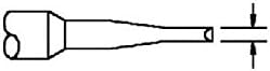 PACE Tip, For TD-100, 60 Deg. Chisel, 1/16"