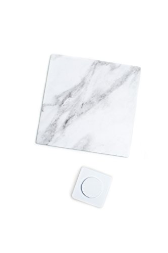 Sugar & Cloth Marble Melamine Modern Square Cake Stand