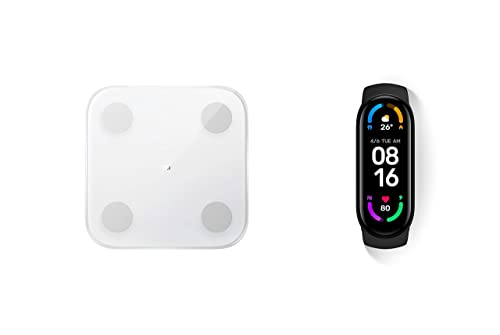 Mi Smart Band 6 and Scale