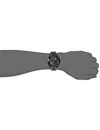 Michael Kors Bradshaw Reloj cronógrafo de tono negro para hombre