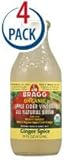 Bragg - Organic Apple Cider Vinegar All Natural Drink Ginger Spice - 16 oz. (Pack of 2)