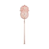 Pinky Up Tea Infuser, Gold, Pineapple