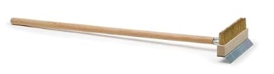 Royal Industries Pizza Brush-Oven W/Scraper, Wood, 36'' Tan