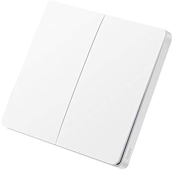 OWSOO WXKG03LM Wall Switch Intelligent Switch Home SwitchRemote Control Home Kit Mi Home App Smart Switch, Double Key Version