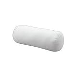 Body Sport Cervical Roll Pillow, 17" X 7", White, Soft # BDS141WHTS