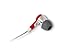 EarPollution Ozone EarBuds - Red/Silver (EP-OZONE-RS-05)