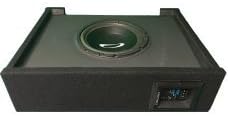 OBCON - Loaded and Amplified Single 10" Sealed Speaker Box for Toyota Tundra (36" Wide x 6" High x 17" Deep)