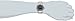 Victorinox Men's 241569 Night Vision Analog Display Swiss Quartz Silver Watch
