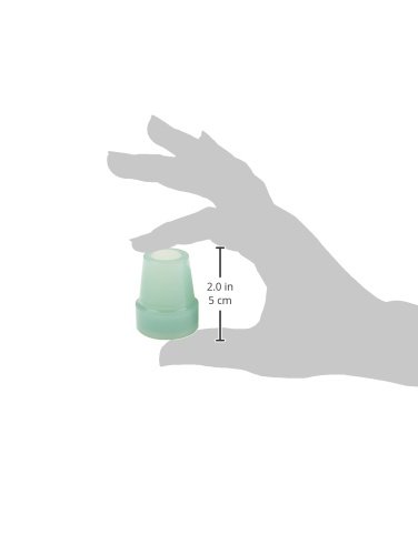 Drive Medical Glow in the Dark Cane Tip, Blue, 3/4 Inch