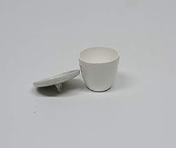 Otoolworld Porcelain Crucible with Lid Cover Lab