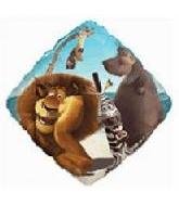 Qualatex 36" Madagascar Foil Balloon, Multicolor