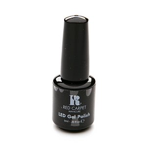Red Carpet Manicure LED Gel Polish, Black Stretch Limo 0.3 fl oz (9 ml)