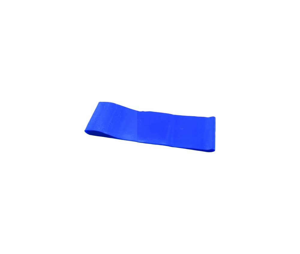CanDo Bodytrainer Loop, resistance exercise band for functional training, CanDo Loop, length 25.4 cm - blue (strong) - alternative to dumbbells