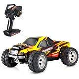 Geekper RC Trucks, Remote Control Car - 40KM/H Terrain RC Car - Electric Remote Control Off Road Monster Truck 1:18 Scale 2.4Ghz Radio 4WD Fast RC Vehicle (Yellow)
