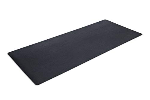 MotionTex-Exercise-Equipment-Mat-for-Under-Treadmill-Stationary-Bike-Rowing-Machine-Elliptical-Fitness-Equipment-Home-Gym-Floor-Protection-36-x-84-Black