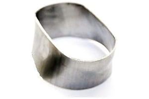 FAB-PROS Stainless Steel (304 Grade) 3" round to 3" oval Transition - Nicely Formed