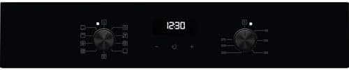 Horno Multifunción TU5AB20WSK, 72 L, Limpieza Aqua Clean, 7 Programas, Ventilador XXL SurroundCook, Cocción Multinivel, Mandos Escamotables, Pantalla LED, Cristal Negro