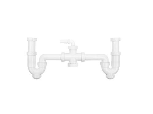 'saneaplast metalsant. 750267 – Geruchverschluss Evac gebogen 1 1/2 DB S & M