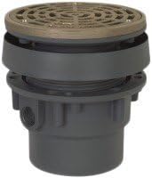 Sioux Finishline 832-35PNR 3'' x 4'' PVC Complete Floor Round by Sioux Chief Manufacturing