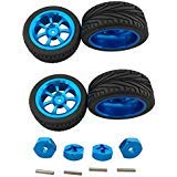 sea jump Accessories for Wltoys A959-B A979-B A959 A969 A949 A979 K929 A969-B K929-B Metal Car Upgrade Parts WLTOYS Alloy Wheels + 12mm Metal hex wheel adapter