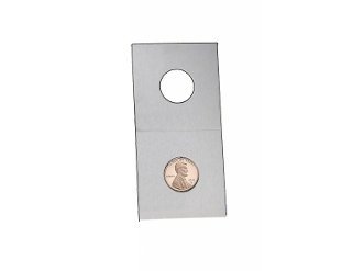 Guardhouse 2x2 Staple Paper Coin Holder for Penny/Cent, 25 Pack