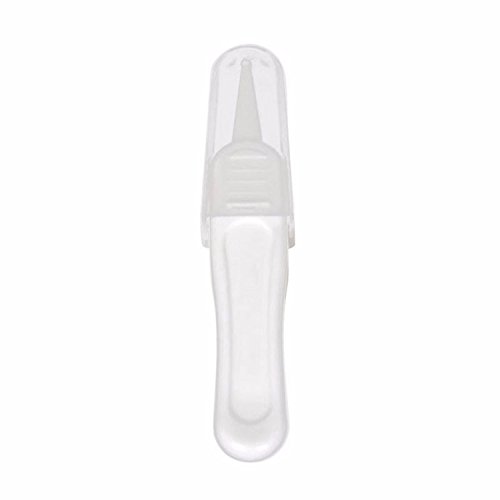 image for ALIVER Baby Safe Nose Clean Clip ABS Plastic Tweezers Ear Nose Clean N