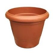 ASFA Deals Plastic Round Planter 10 inch (Pack of 4)