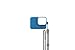 GoPro Sleeve + Lanyard in Bluebird (HERO7 Black/HERO7 Silver/HERO7 White/HERO6 Black/HERO5 Black) - Official GoPro Accessory