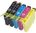 5 Wantmoreink Compatible Ink Cartridge Replacements for Epson 29XL (Replaces T2911-4 multipack). Ink cartridges for Epson printers expression home xp-235, xp-332, xp-335, xp-432, xp-435, xp235, xp332, xp335, xp432, xp435, 29xl black, 29xl cyan, 29xl magenta, 29xl yellow Printers. 2 Black, 1 Cyan, 1 Magenta, 1 Yellow. Maximum yield and fitted with latest version chip by Delcomcomputers & Wantmoreink