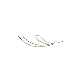 PINJEAS Ear Climber Earrings hHandmade Crawler Bar Pins Sweep Long Oorbellen Minimalist Gift Ear Clip Cuff Earring (silver)