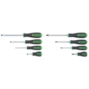 GearWrench (KDT82683AP) 8 Piece Black and Green Screwdriver Set
