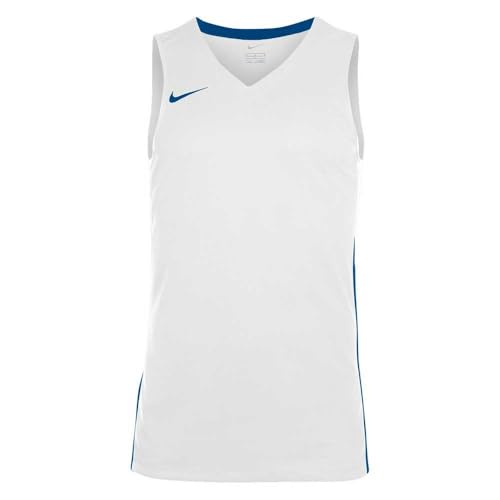 NIKE Team Basketball Stock Jersey 20 Camiseta, Color Blanco, 3XL para Hombre