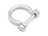 CRAFTMEMORE D-Rings Screw in Shackle Horseshoe U