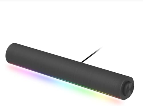 XIAOMI Desktop Speaker Altavoz Inalámbrico Bluetooth Con Iluminación RGB Negro