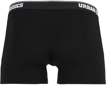 Homme Modalsonger Shorts Dubbelpack Caleçon Boxeur, Noir, M EU