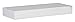 kieragrace Stockholm Maine Floating Wall Shelf - White, 12