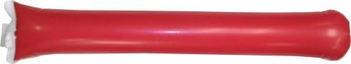 Promote Your Team Bam Bam Thunder Sticks 200 Pairs- RED Inflatable Noisemakers- Spirit Sticks Great for Sporting Events, Awareness Campaigns, and Customization