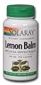 Solaray - Lemon Balm, 400 mg, 100 capsules