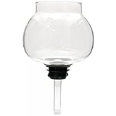 Yama SY8-8 Cup 32 Oz Siphon Coffee Maker Replacement Top Beaker - Borosilicate Glass, Heat-Resistant, Dishwasher Safe