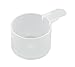 Supplement and Supply 1/2 Cup (4 Oz. | 118.4 mL) Long Handle Scoop for Measuring Coffee, Pet Food, Grains, Protein, Spices and Other Dry Goods (Pack of 5)