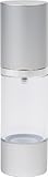 Airless Pump Bottle Silver Matte 1 oz by CosChemSupply