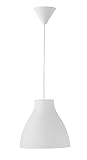 Els Banys Pop - Colgante de techo PVC con cable de color a juego, color blanco
