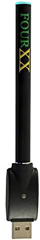 Touch 2 Black O Pen 2.0 - Variable Voltage Battery - 510 thread - Multi Heat Setting and Colored LED Pen by FourXX