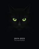 2019-2023 Five Year Planner: Black Cat Lover's Monthly Calendar Planner, 5 Year Calendar and Schedul by Crazy Cat Lady
