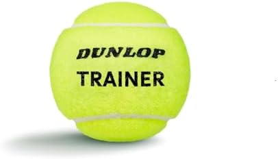Dunlop Pelota de Entrenamiento de Tenis, Oficial de la VDT, de Primera Calidad, para Arena, canchas duras y césped (4 Pelotas)