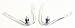 Detachables Docking Hardware Kits for Harley Davidson Touring Road King Road Glide Street Glide Electra Glide (1997-2008)