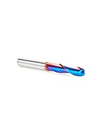 Amana Tool 46384-K SC Spektra Extreme - Espiral de punta de bola con revestimiento de vida doble (1 4 R x 1 2 D x 2-1 8 CH x 1 2 SHK x 4 pulgadas)