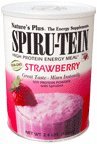 Nature's Plus Spiru-Tein (Spirutein) Shake - Strawberry 1.2 lbs Powder