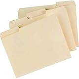 Staples 3 Tab File Folders 100 Letter Size 116657