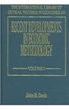 Recent Developments Econ Method, Davis, John B., 1843763524